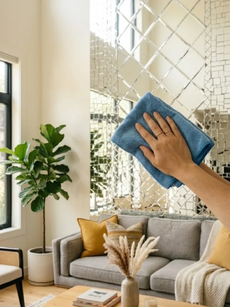Caring for Your Mirror Mosaic