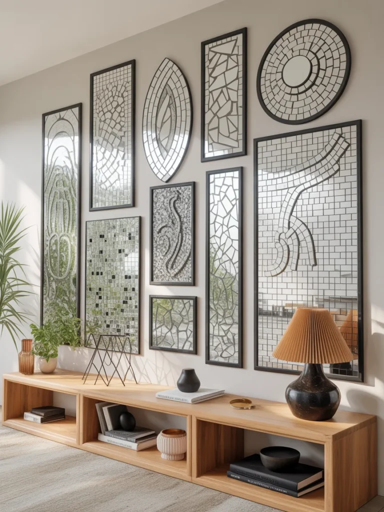 Types of Mirror Mosaic Wall Art