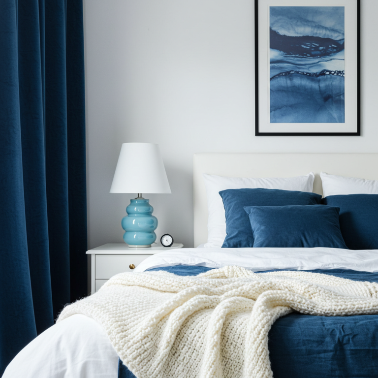 16 Blue and White Bedroom Ideas Aesthetic for a Fresh and Stylish Look