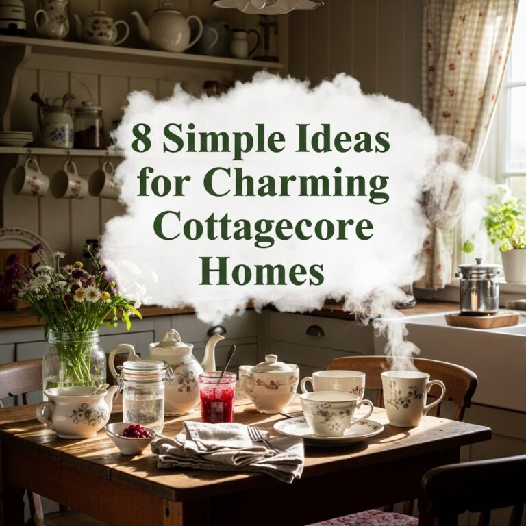 8 Simple Ideas for Charming Cottagecore Homes