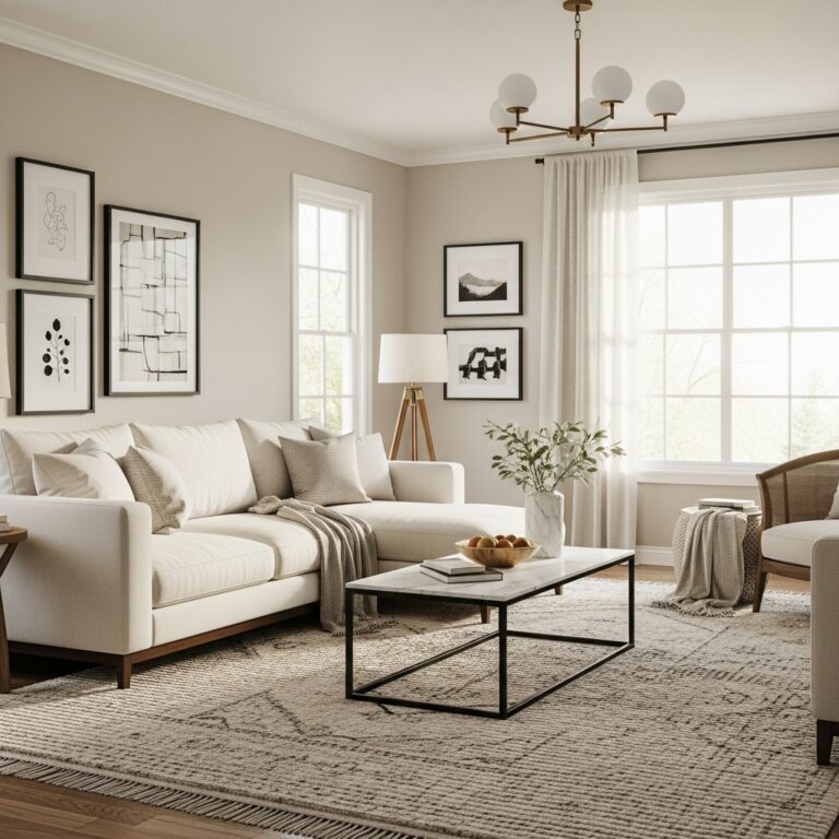 Neutral Home Decor Living Room: Calm, Cozy, and Timeless Ideas