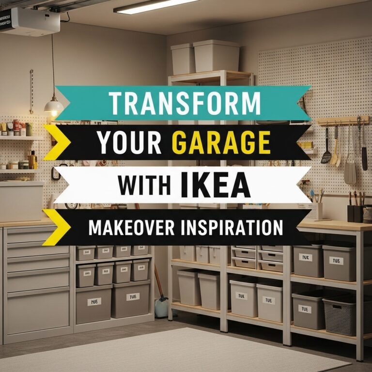 IKEA Garage Makeover Inspiration