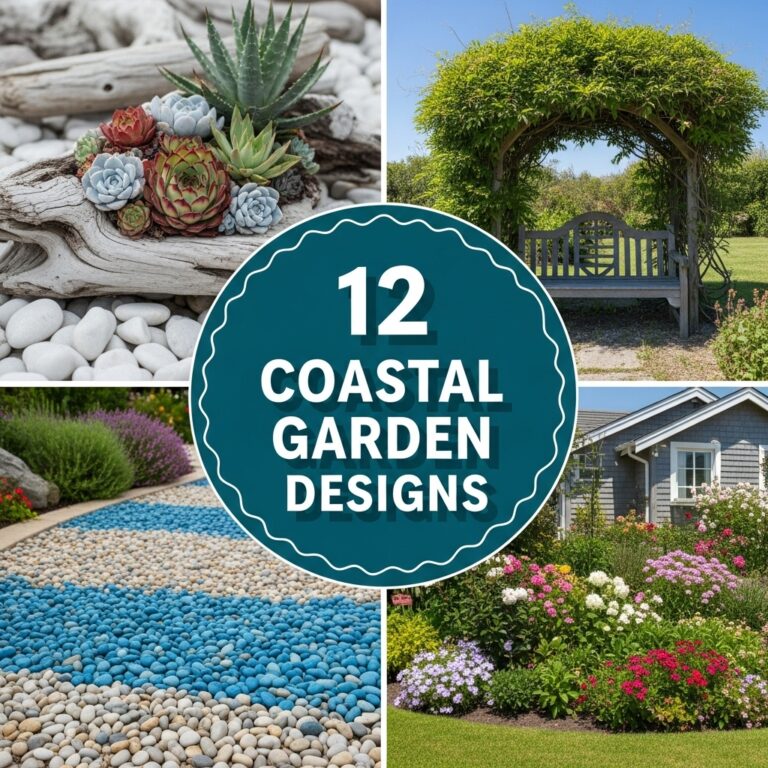 12 Coastal Garden Designs: Bring the Beach Vibes to Your Backyard