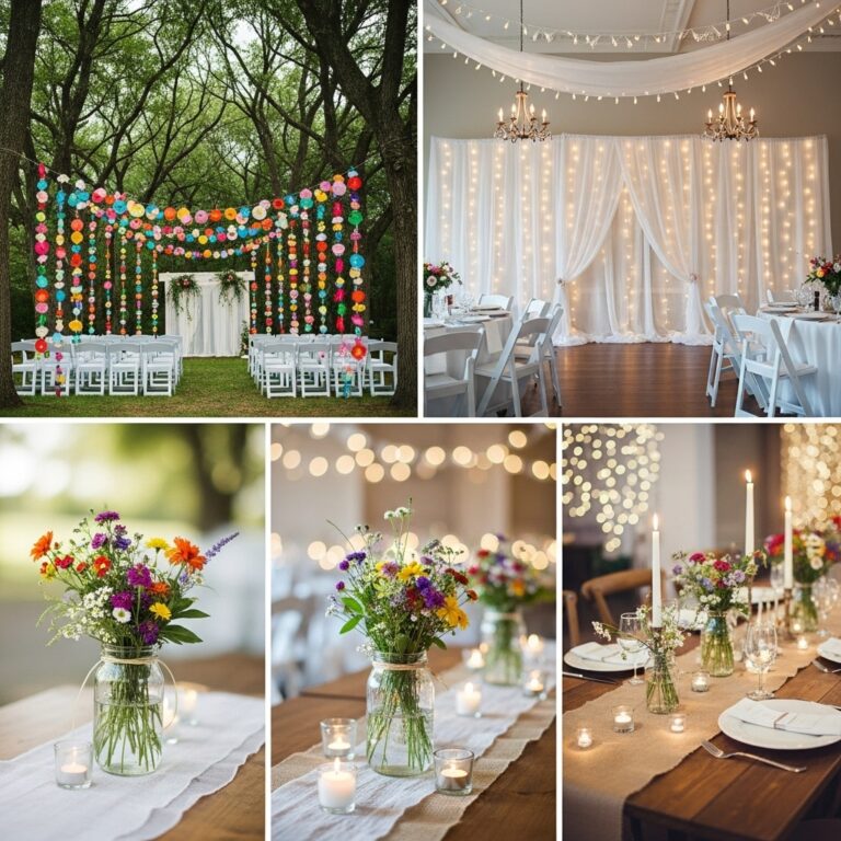 Budget-Friendly Wedding Decoration Ideas