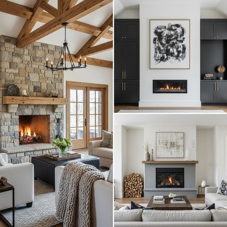 10 Fireplace Ideas to Transform Your Living Room Decor
