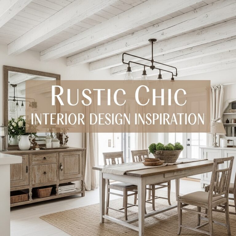 Rustic Chic Interior Design Inspiration