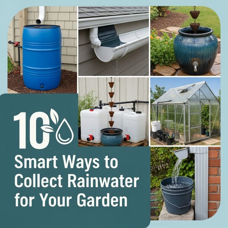 10 Ways to Collect Rainwater for Your Garden