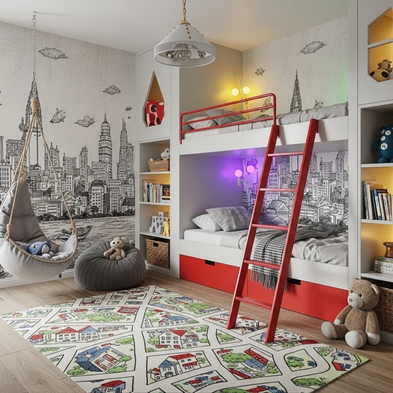 13 Kids Room Interior Design Ideas That Combine Fun & Function