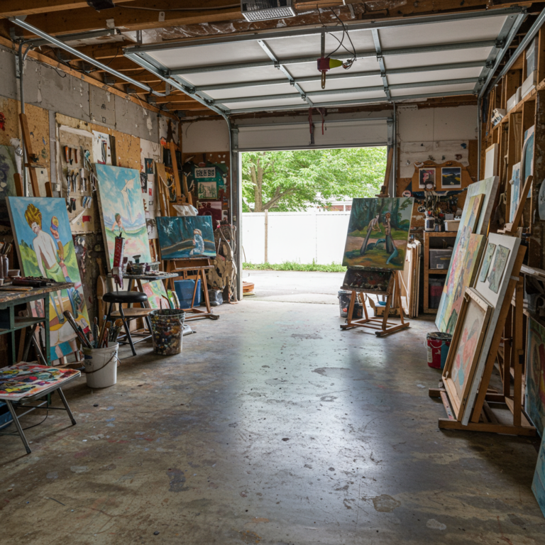 Garage Art Studio Ideas: Turn Your Garage Into a Creative Sanctuary