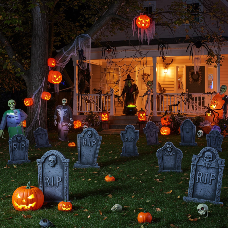Outdoor Halloween Decorations Ideas – Spooky & Creative Ways to Transform Your Yard