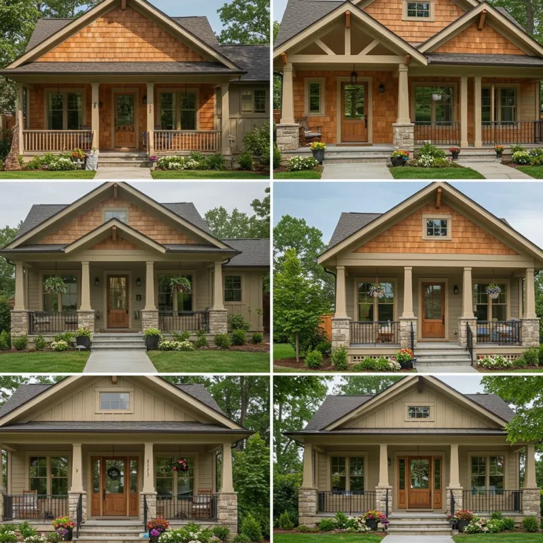 Best Open Gable Front Porch Ideas for a Welcoming Entryway