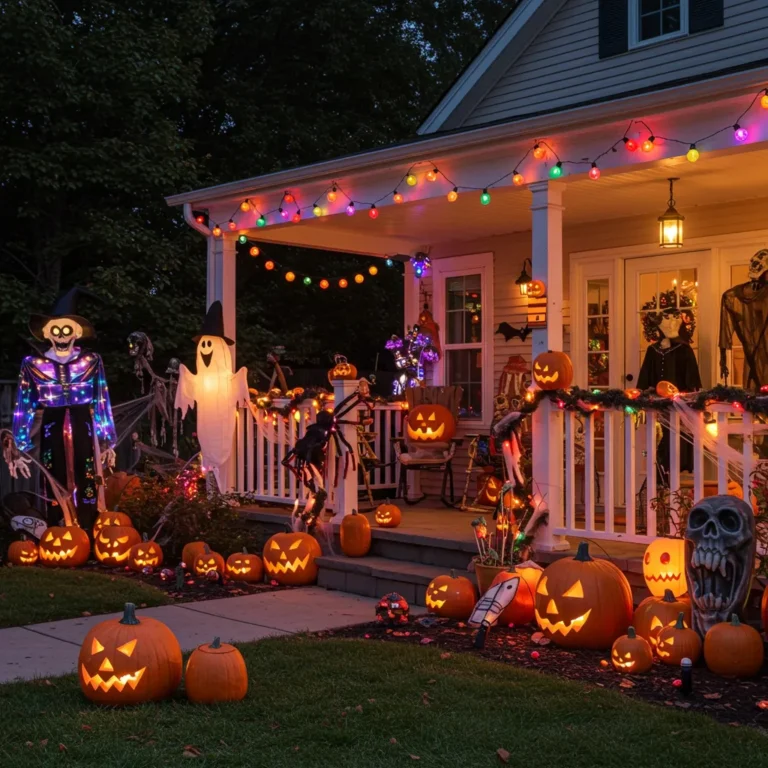 12 DIY Outdoor Halloween Decorations Ideas for Porch & Garden