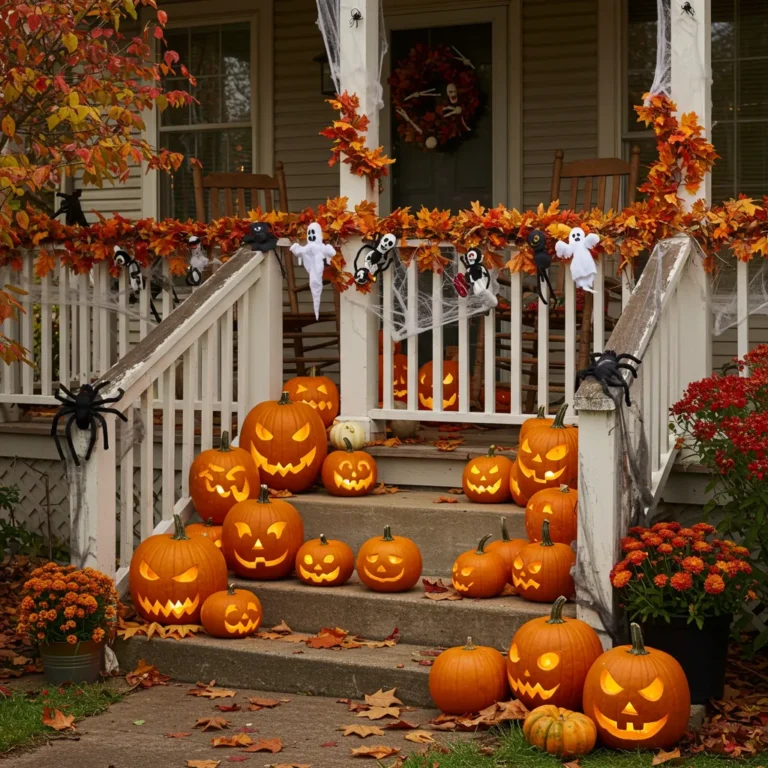 DIY Front Porch Halloween Ideas for a Festive Welcome