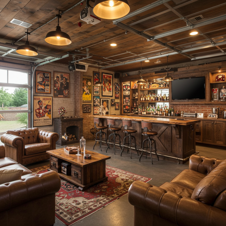 Garage Bar Man Cave Ideas to Create the Perfect Hangout Spot