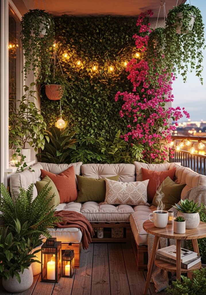 Ultimate Small Balcony Retreat