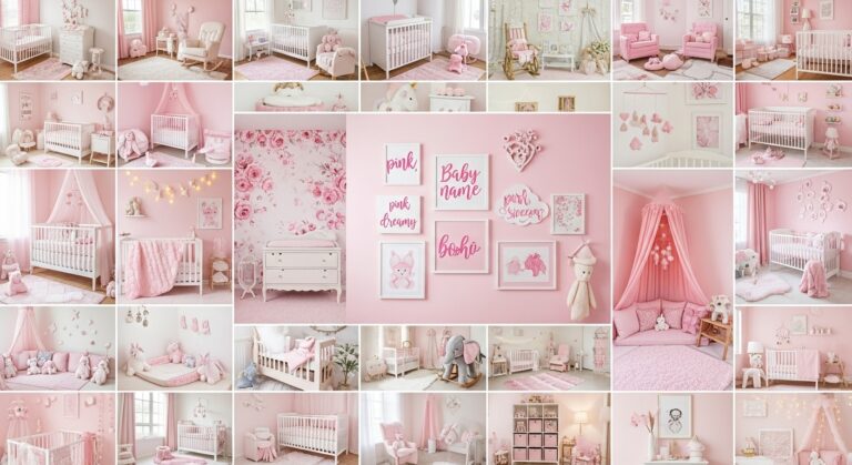 30 Pink Nursery Ideas for the Sweetest Baby Room