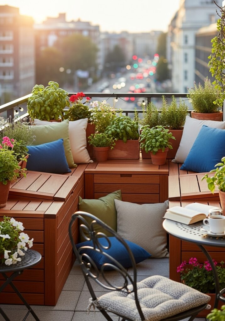 Built-In Storage Benches