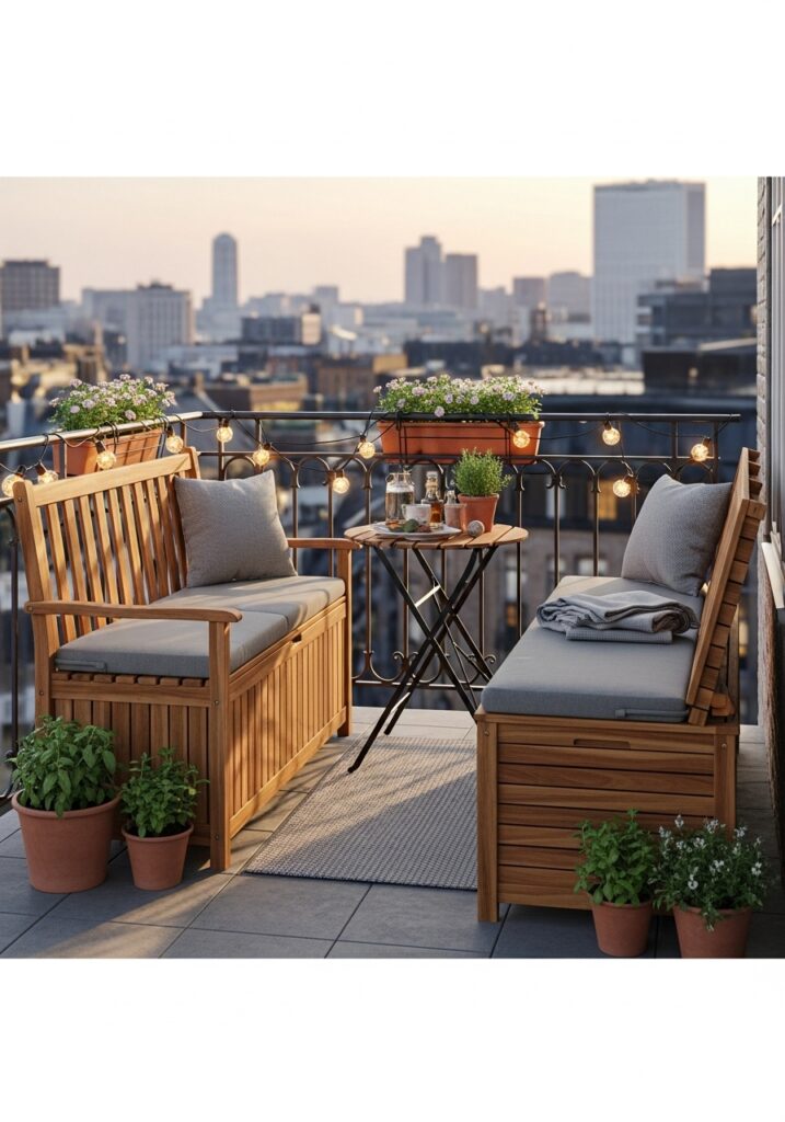 Smart Storage Benches