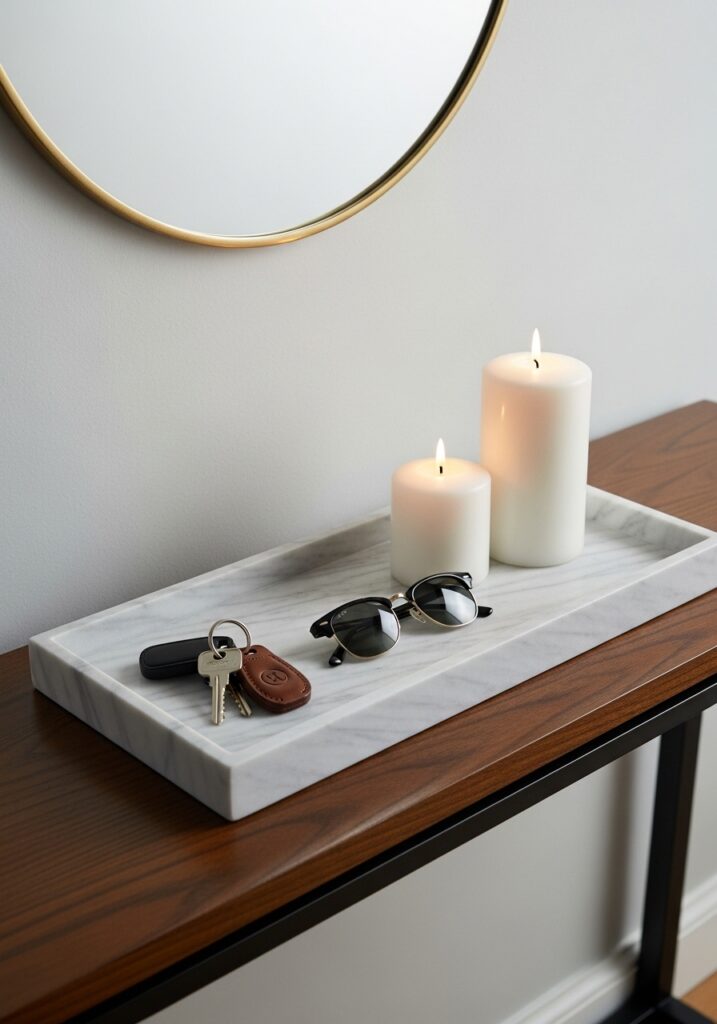 Use Trays for Organization