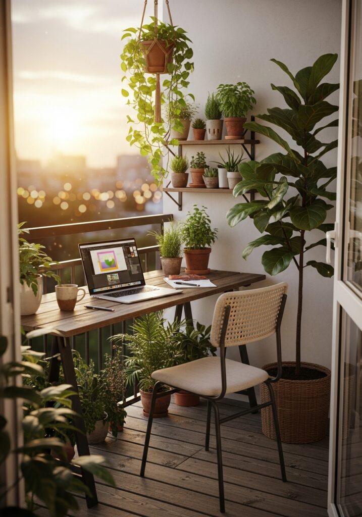 Balcony Workspace