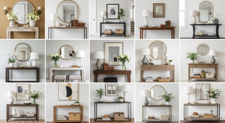 25 Hallway Table Decor Ideas to Transform Your Entryway