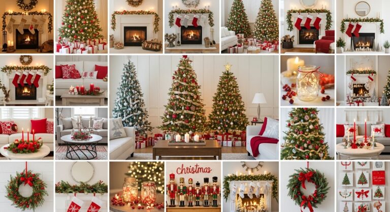 30 Christmas Decor Ideas for Living Room