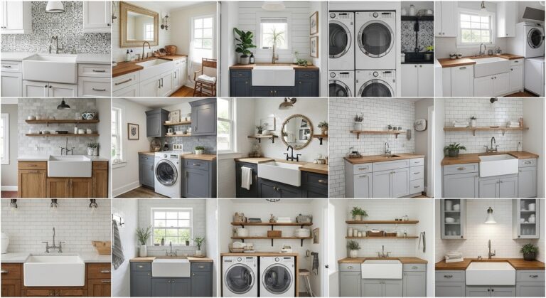 Laundry Room Ideas with Sink