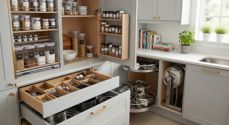 Kitchen Cabinets Organization: Smart Ideas to Maximize Storage