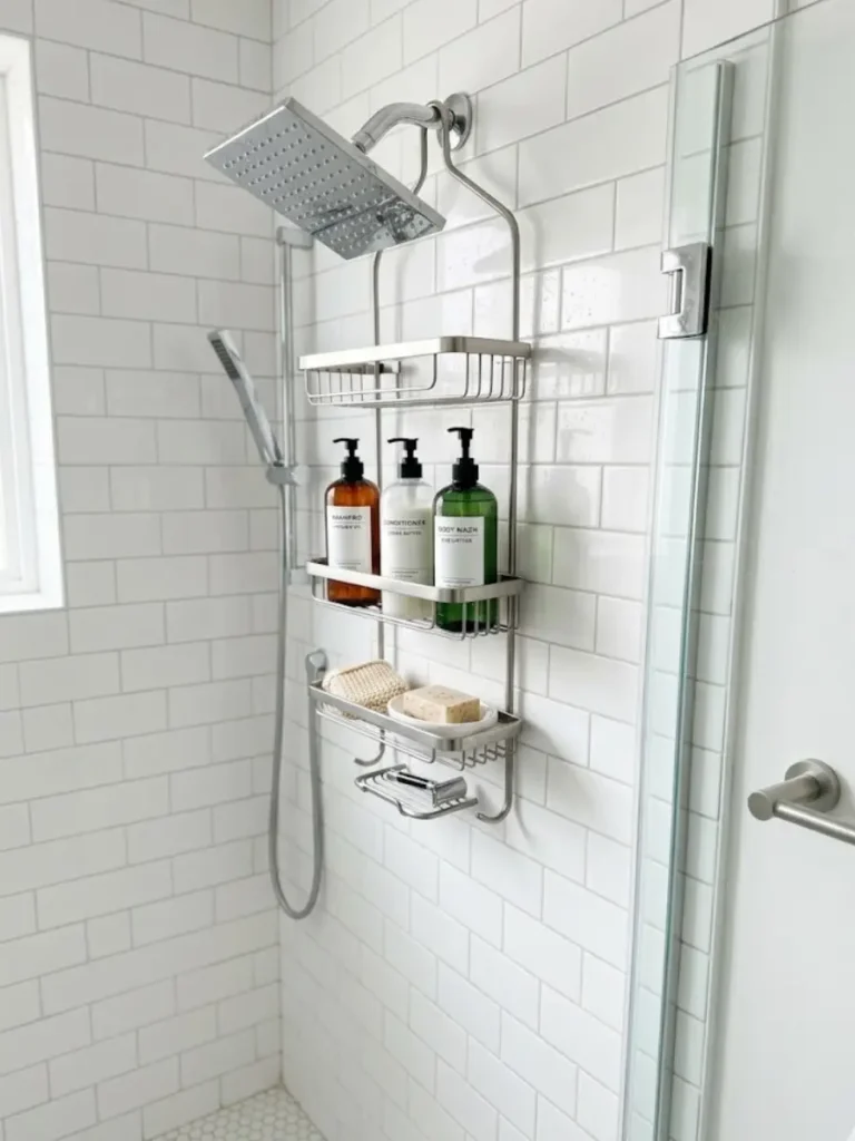 Hang a Shower Caddy