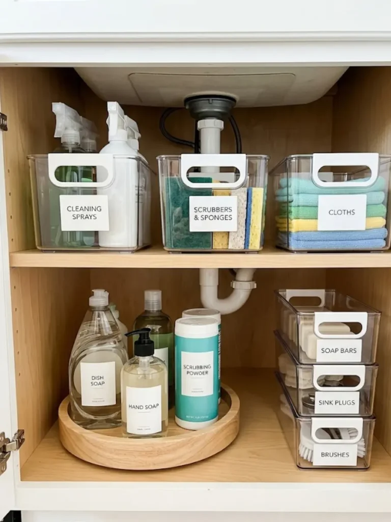 Make Use of Under-the-Sink Space