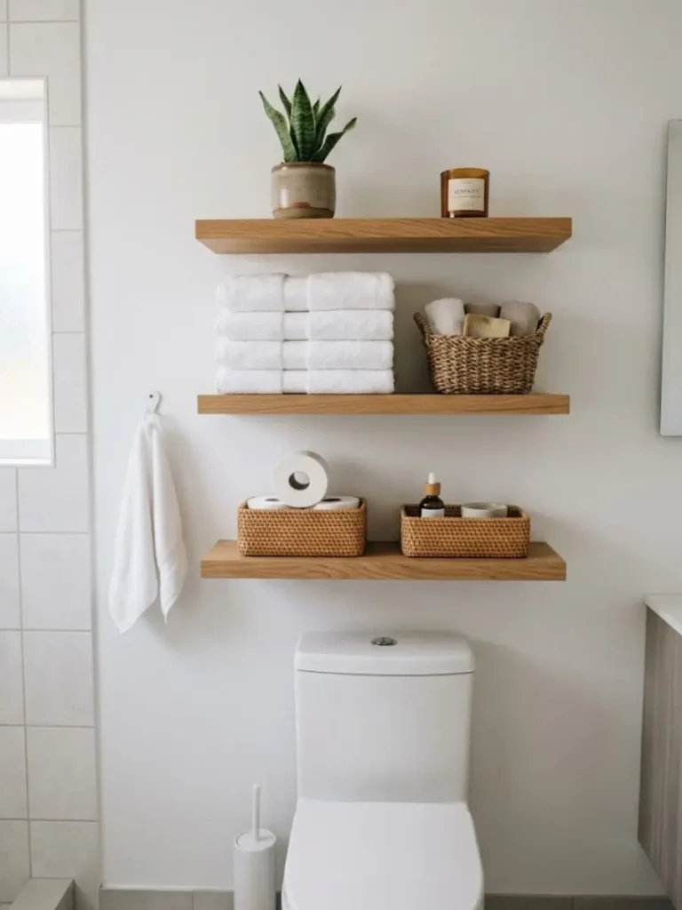 Maximize the Space Above Your Toilet