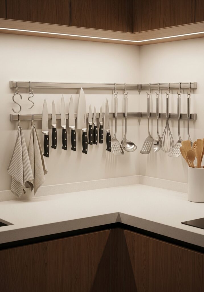 A Magnetic Wall Rail System