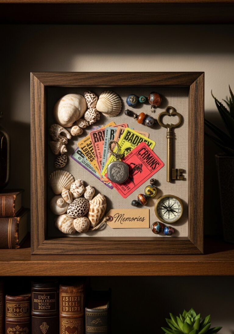 . Create a Shadow Box Display
