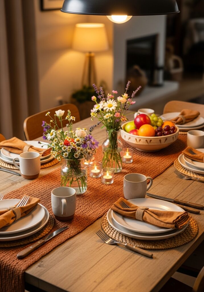 Cozy Dining Table Arrangement Ideas for Everyday Use