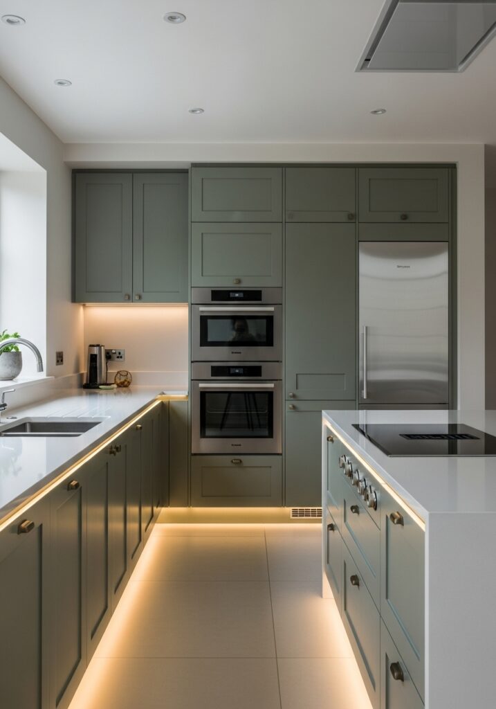 Embrace a Modern Green Kitchen Inspiration