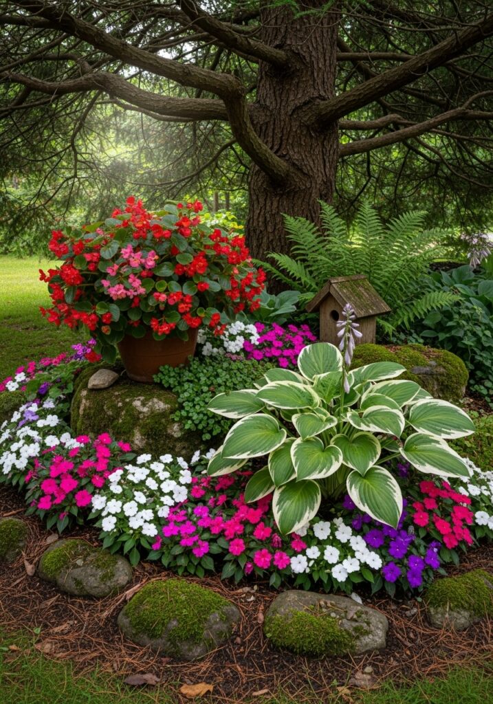 Shade-Loving Mini Garden