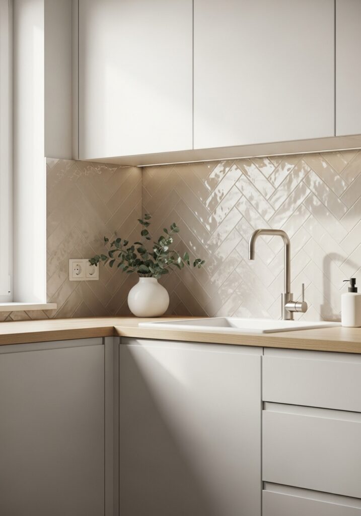 Classic Subway Tiles in Soft Neutrals