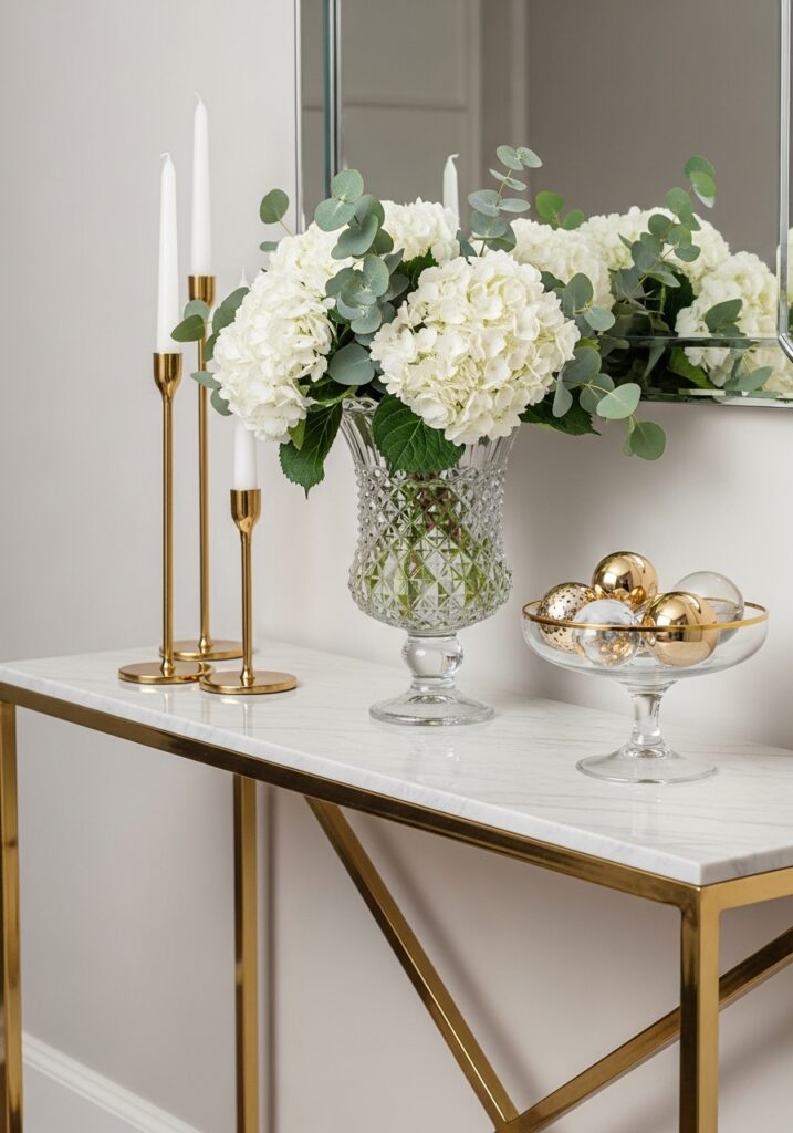 Try an Elegant Console Table Decor Idea