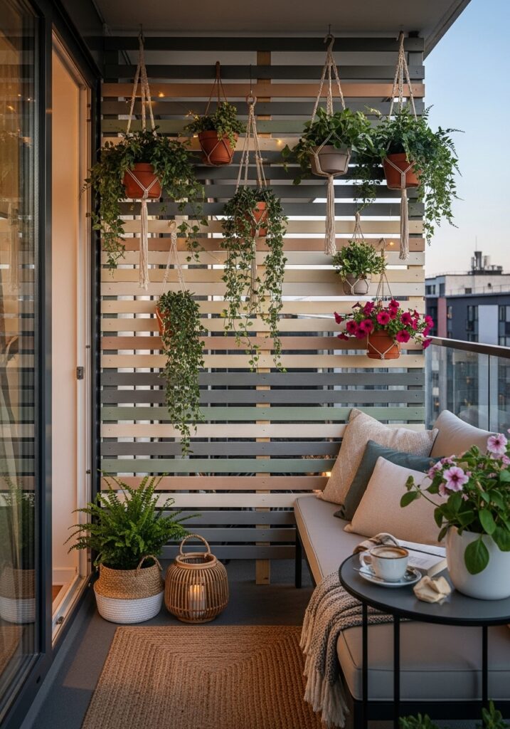 DIY Balcony Privacy Screens