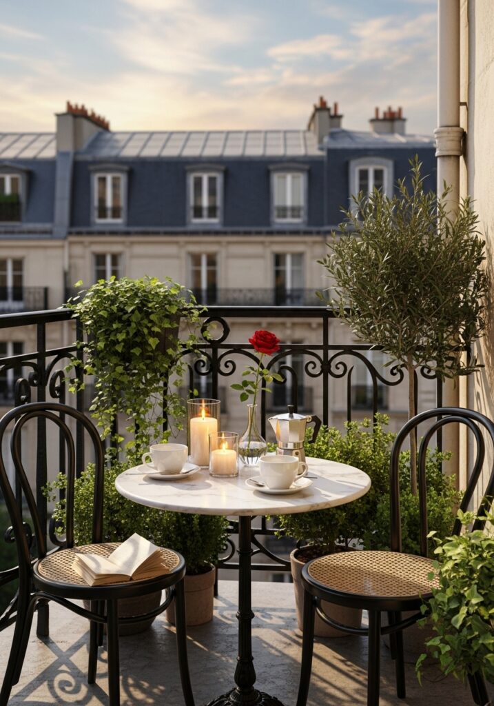 Create a Mini Outdoor Café Setup