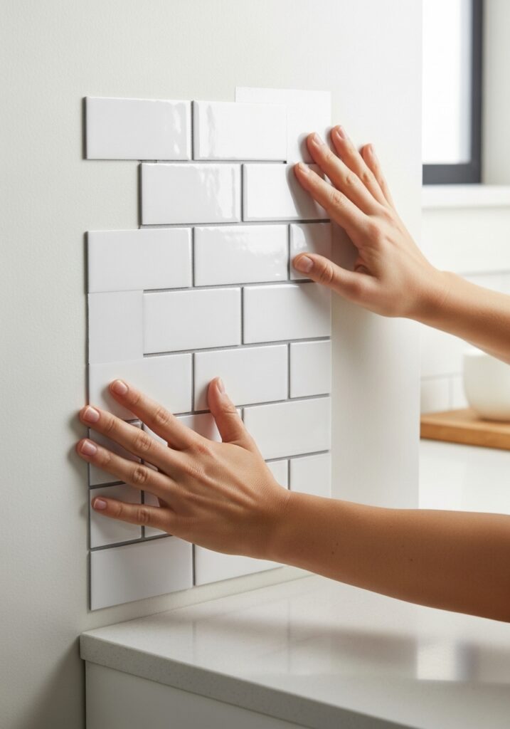Update the Backsplash — Without Tiling