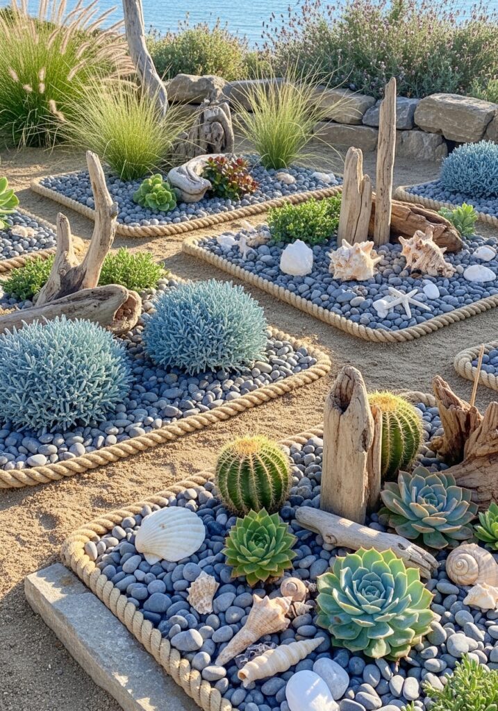 Rope or Twine Borders for a Nautical Twist