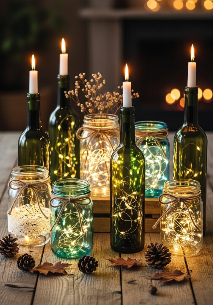 Candle Holders with a Twist