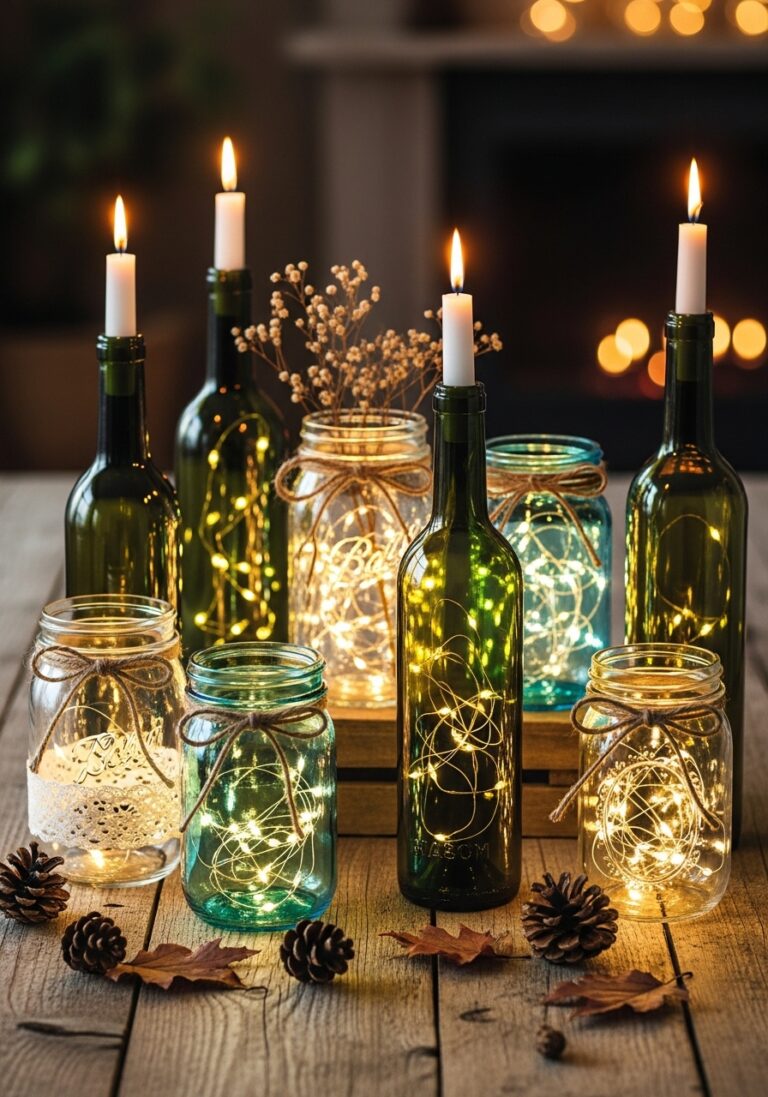 Candle Holders with a Twist