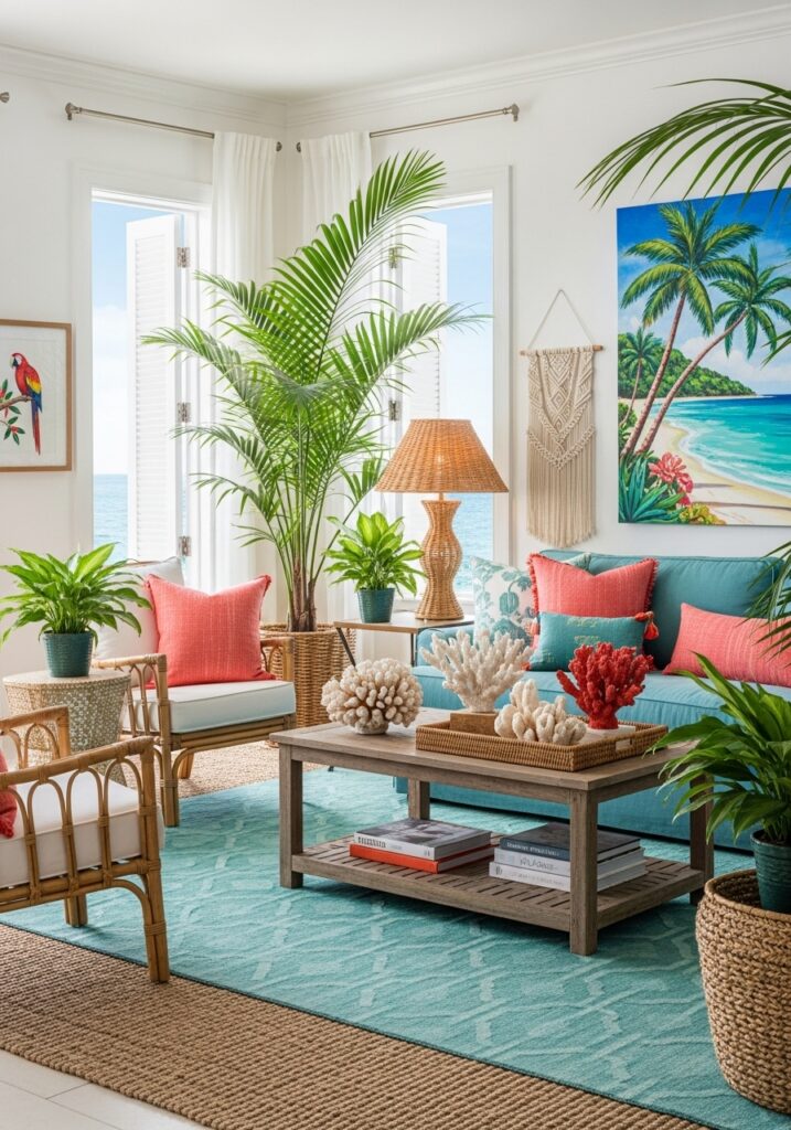 Tropical Coastal Home Style — Breezy, Bold & Beautiful