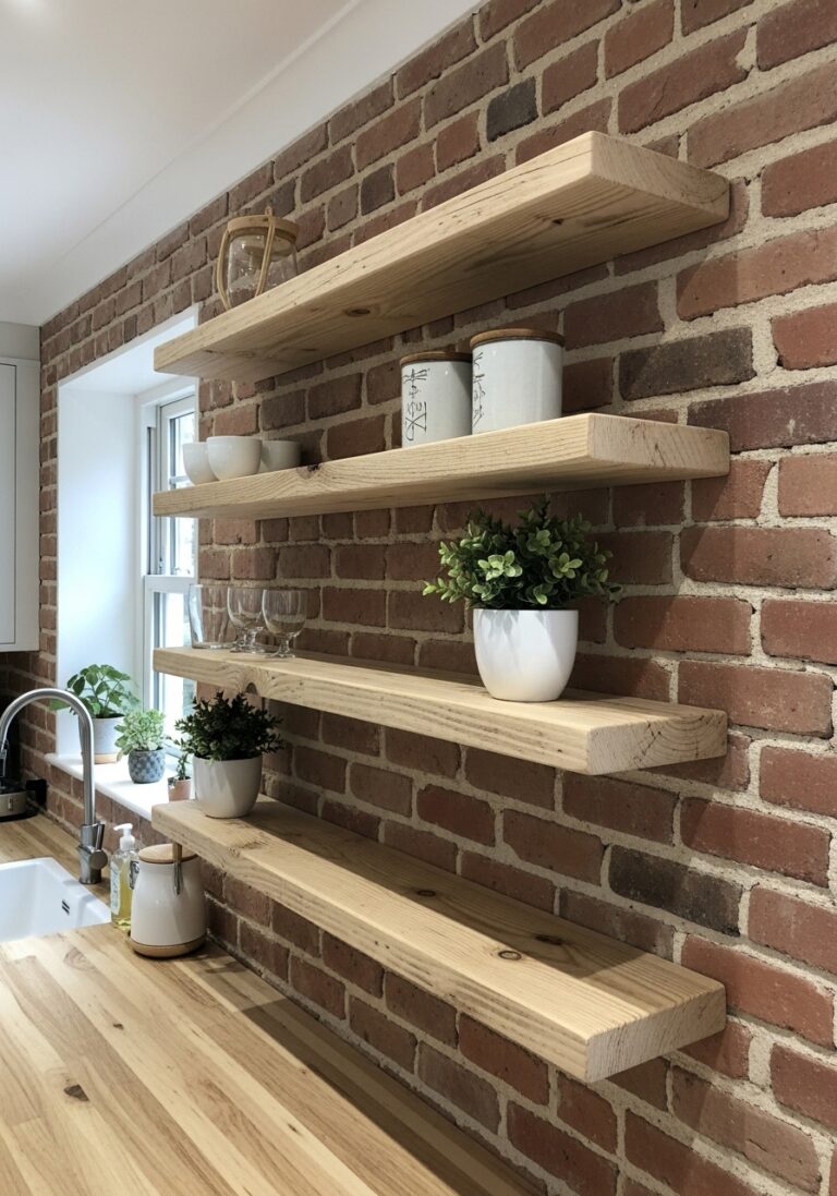 DIY Floating Shelves