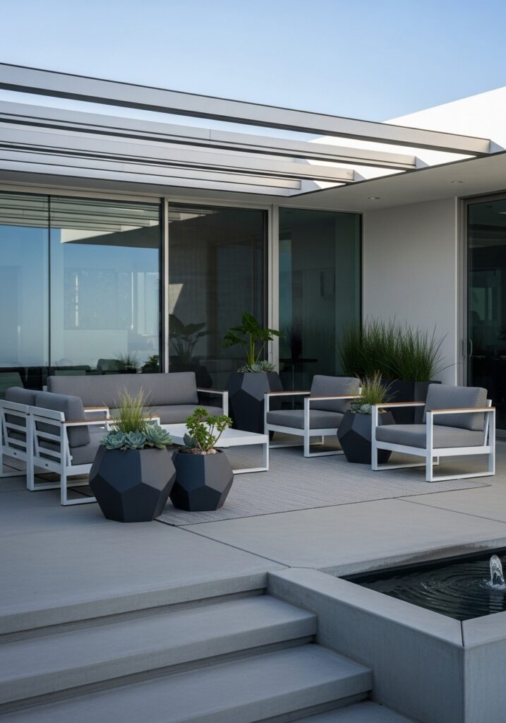 Modern Patio Decor Ideas with a Minimalist Touch