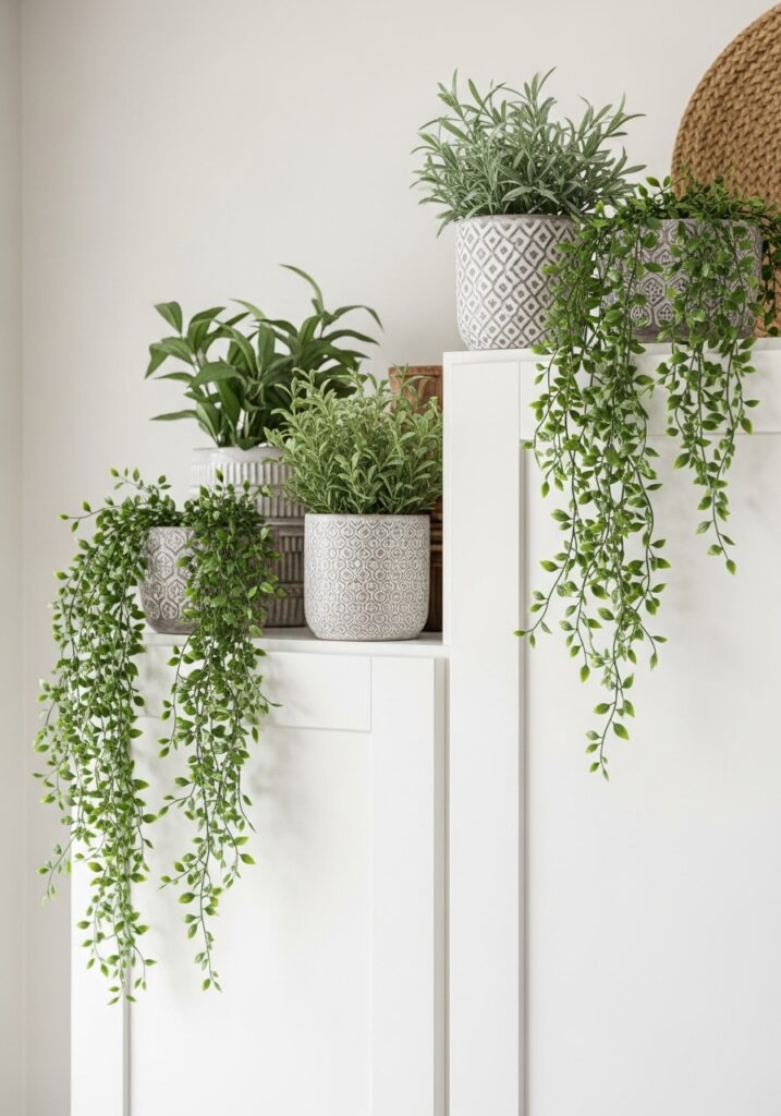 Add Greenery for Life and Texture