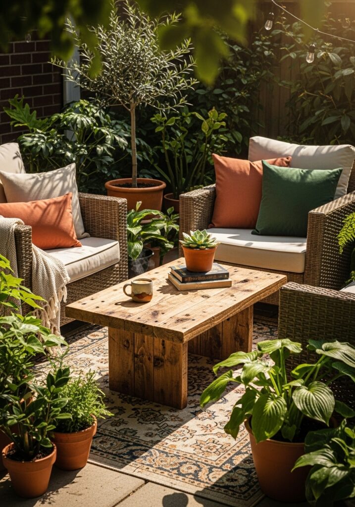 Outdoor DIY Coffee Tables