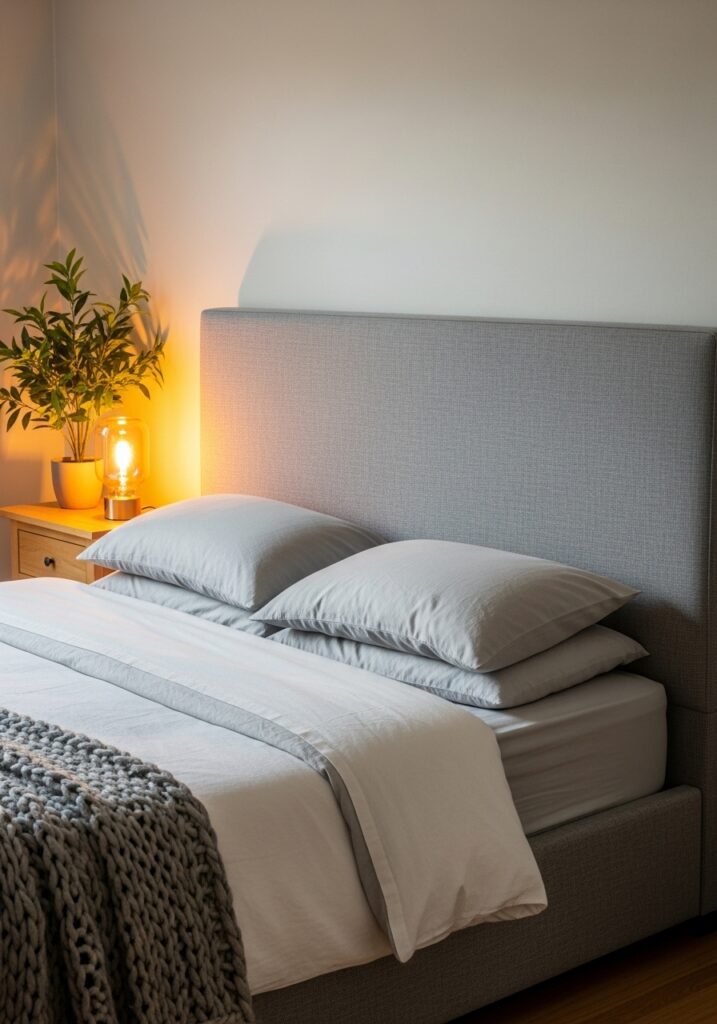 Fabric-Covered Headboard